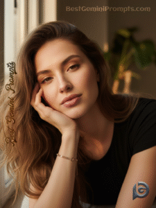 Cozy Sunlight Selfie Portrait | BestGeminiPrompts.com